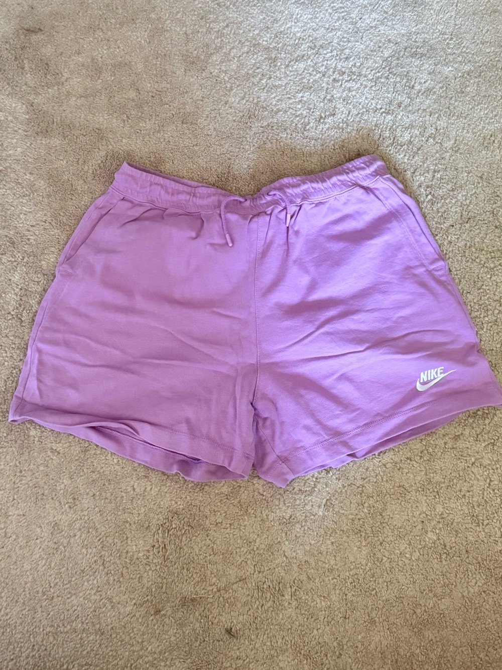 Nike Women’s Lilac Athletic Lounge Shorts